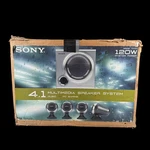 Sony SRS-D4100 4.1 Multimedia Speaker System 120W Pc Gaming / Music Subwoofer. Fixed Price $78.00.