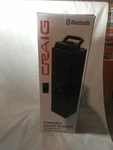 Craig CR4208 Portable Sound Blaster Speaker W/ Bluetooth Wireless Technology. Fixed Price $35.00.