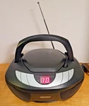 Jensen CD-475 Portable Player Am/fm Radio Boombox Aux In Tested Works Vg. Fixed Price $23.95.