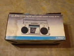 Vintage New Box Emerson CTR927 Am Fm Stereo Portable Cassette Recorder Ac Dc. Fixed Price $145.99.