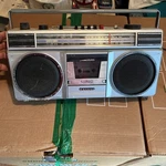 Vintage Sanyo Boombox Model M9705 Cassette Am Fm Radio Dc Ac Works Great. Fixed Price $119.99.