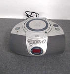 Lenoxx Sound Model CD-110 Cd/am/fm Boombox Stereo, Tested Works Great!, Silver. Fixed Price $30.00.