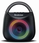 Brookstone Chromatone Wireless Led Speaker Rotating Light Nib. Fixed Price $31.99.