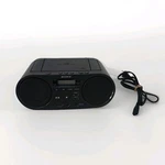 Sony ZS-PS50 Stereo Boombox Cd Usb Fm/am Radio Audio In Black. Fixed Price $64.99.