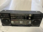 3-5672A General Electric 2+2 Dual Cassette Boom Box Am Fm Stereo. Fixed Price $99.99.