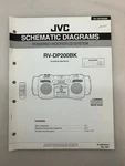 Jvc RV-DP200BK Original Schematic Diagrams Free Shipping. Fixed Price $12.00.