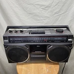 Vtg Magnavox 8140 Boom Box Radio/cassette Dual Mic Way Speaker Read Descrip!. Fixed Price $41.99.