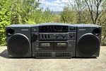 Magnavox AW7520/17 Vintage Boom Box Am/fm Stereo Dual Cassette Player Aux/mic. Fixed Price $79.99.