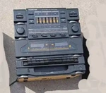 Vintage Soundesign Am/fm Stereo Receiver Dual Cassette Decks 5834BLK. Fixed Price $45.00.