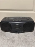 Vintage Sharp QT-CD44 Boombox Am/fm Radio Cassette Player Recorder Read. Fixed Price $29.99.