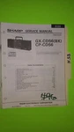 Sharp GX-CD56 Cp Service Manual Original Repair Book Stereo Tape Player Boombox. Fixed Price $20.00.