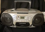 Vintage/rare Philips Magnavox AZ1210/17 Cd/radio/cassette Boombox Tested/works. Fixed Price $39.88.