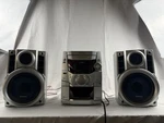 Panasonic Stereo System SA-AK110 5 Cd Changer Table Boombox Silver Used Nice. Fixed Price $120.00.