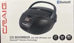 Craig CD6925 Portable Top-loading Stereo Boombox With Am/fm Radio Oh. Fixed Price $47.95.
