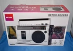 Ion Retro Rocker Portable Compact Bluetooth Boombox W/ Am/fm & Cassette Nib B2. Fixed Price $90.00.