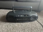 Vtg Panasonic Stereo Boombox Amfm Radio Cd Dual Cassette RX-DT401 Sounds Amazing. Fixed Price $129.99.