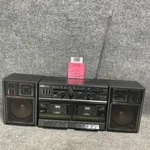 Aiwa CA-W35 Portable Stereo Am/fm Dual Cassette Recorder Boombox. Fixed Price $124.00.