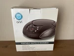 Onn -portable Am/fm Cd Boombox Radio-ac Power/battery-new. Fixed Price $33.99.