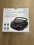 Philco Portable Cd Player Boombox With Speakers And Am Fm Radio Black .... Fixed Price $43.99.