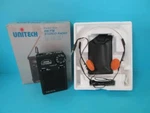 New Old Stock Vintage Unitech Pocket Size Am/fm Super Stereo Radio IS-111 2 Band. Fixed Price $13.24.