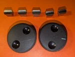 Sliders/selectors For Vintage Sears Compact Stereo Am/fm Radio Phonograph Tape. Fixed Price $12.00.