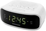 Magnasonic Digital Am/fm Clock Radio With Battery Backup, Dual Alarm, Sleep & Sn. Fixed Price $32.95.