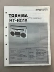Toshiba RT-6016 Original Service Manual Free Shipping. Fixed Price $14.00.