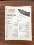Superscope CRS-152 Radio / Cassette Service Manual *original*. Fixed Price $24.97.