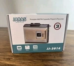 Jaras JJ-2016 Portable Am/fm Radio Personal Cassette Player & Recorder Works. Fixed Price $19.99.