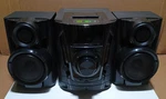 Lg CM3370 Mini Hi-fi System 200W Bluetooth Cd Usb W/ CMS3370F Speakers & Remote. Fixed Price $180.00.