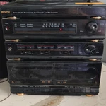 Gran Prix S3550 Stereo Fm/am Receiver Dual Cassette Mini Turntable. Fixed Price $160.00.