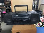 Hitachi Bass Boost System CX-W300 Radio-cd- 2 Cassette Players/rec- All Tested. Fixed Price $189.95.