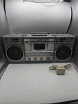 Vintage Boombox Jvc RC-770JW Stereo Radio Cassette Recorder For Parts Eats Tapes. Fixed Price $149.95.