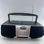 Sony CFD-S28 Portable Cd Radio Cassette Boombox Stereo + Cable Tested Working. Fixed Price $55.00.