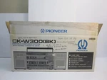 Vtg Pioneer CK-W300 Bk Stereo Cassette Radio Portable System Boombox W/ Nice. Fixed Price $299.99.