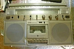 Vintage General Electric Boombox No 3-52454A Am Fm Cassette For Parts Restore. Fixed Price $120.00.
