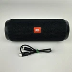 Jbl Flip 4 Wireless Portable Bluetooth Speaker System Black + Usb Charging Cable. Fixed Price $39.95.