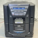 Vintage Jvc Cd Portable Component System Model PC-X204BK Active Hyperbass Pro. Fixed Price $50.00.