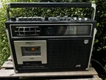 Vtg Jvc Nivico Radio Cassette Combo Recorder Model 9465S Multi Mixing System Htf. Fixed Price $450.00.