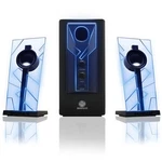 Gogroove Basspulse 2.1 Computer Speakers With Blue Led Glow Lights And Powere.... Fixed Price $97.33.