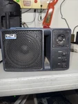 Anchor Model AN-100 Black Portable 2-WAY Powered Monitor Speaker *tested*. Fixed Price $30.00.