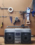 Sharp GF-9494H Ghetto Blaster Boombox Cassette Radio Fm Sw Mw Lw Tape Japan. Fixed Price $450.00.