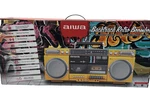 Aiwa Retro Boombox Cd Player With Cassette Recording,bluetooth 5.0,FMM/AM Radio. Fixed Price $249.99.