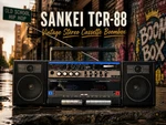 Sankei TCR-88 Rare Vintage Stereo Cassette Boombox. Fixed Price $2999.00.