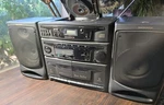 Magnavox AZ9345 Boombox Portable System No Remote, Partially Working. Fixed Price $24.99.