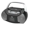 Naxa Electronics NPB-268 Portable Cd/cassette Boombox, 5"X8.9", Black/sliver. Fixed Price $78.29.