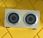 Merkury MI-SD031 Beige Boombox Aux Micro Usb Portable Speaker. Fixed Price $19.87.
