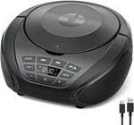 Portable Boombox Cd Player With Speakers Home Audio Fm Radio For Outdoor Indoor. Fixed Price $49.99.