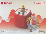 Tonies Toniebox 2 Audio Player -- Sunset Red Disney Edition Nib. Fixed Price $89.99.