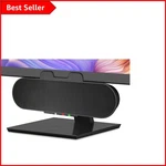 Usb & Bluetooth Speaker Bar With Built-in Mic Perfect For Meetings Music. Fixed Price $97.35.